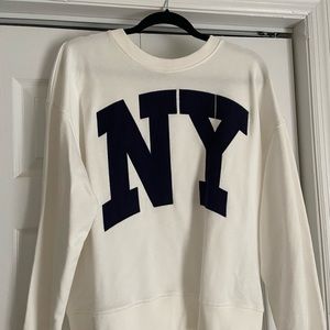 Zara NY Crewneck Sweatshirt
